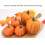 7-Piece Foam Pumpkin Decor Set Orange and White 8