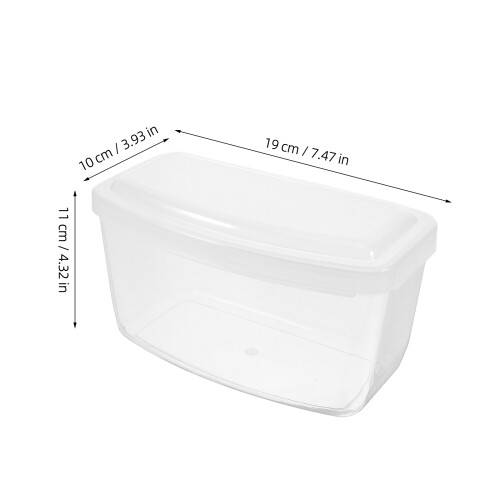 Swimming Goggles Case Clear Scuba Mask Container Transparent 2