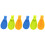 6Pcs Eco-Friendly Silicone Glass Identifier Rabbit Shape for Home Use 1