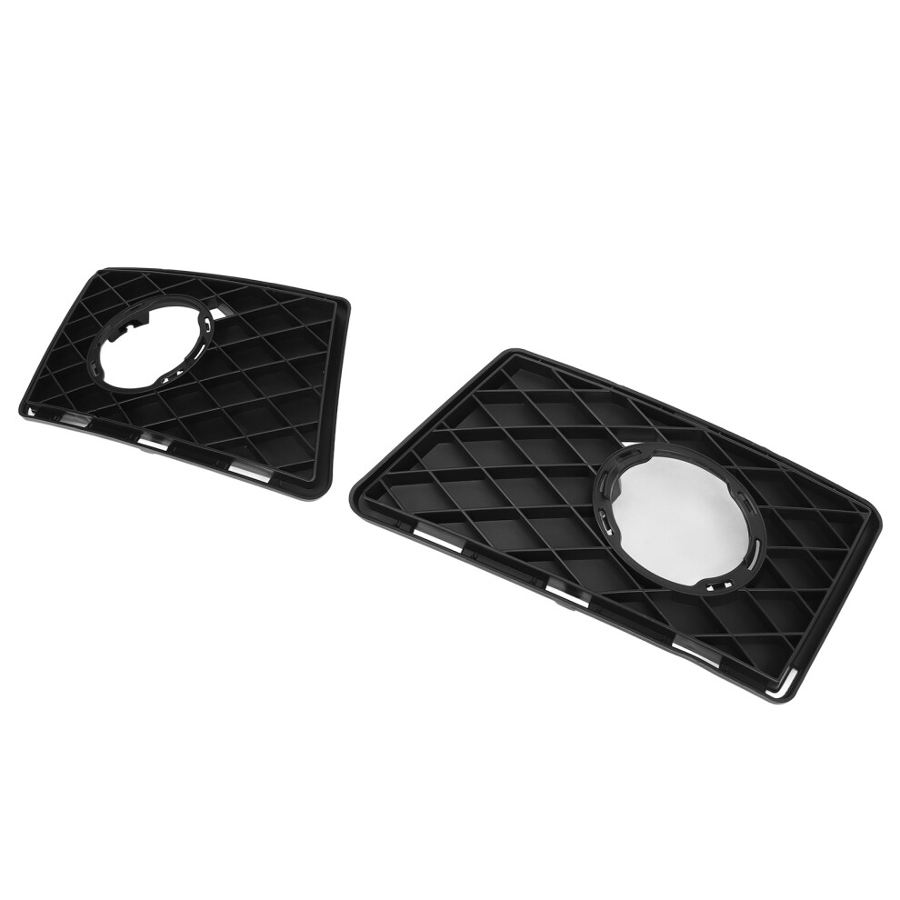 2Pcs Fog Lamp Grille Cover For Benz Glk X204 2008-2012 Pre-Facelift 9331387384508