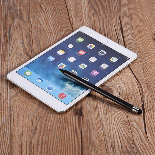 No Bluetooth Connection Stylus Pen for Touchscreen Devices, High Sensitivity Capacitive Pencil Compatible with iPad iPhone Samsung Galaxy Tablets 2