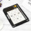 Capa para tablet de 10,1 polegadas com fecho de velcro, capa universal de couro com suporte e função flip-top, permitindo visualização em 5
