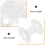 10 Pcs Ribbon Spool Holder Empty Wire Spools Machine Transparent 7