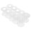 10 Pcs Ribbon Spool Holder Empty Wire Spools Machine Transparent 10