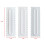 Food Grade Plastic Cake Comb Set – 3pcs 2