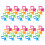 Flexible Silicone Material for Sewing Tools, Keep Thread Spools Organized Nipple-Shaped Bobbin Holders Clips Reusable Accessories, Sewing Machine 4