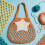 10 Pcs Bag Making Supplies Plastic Mesh Canvas Homemade 5