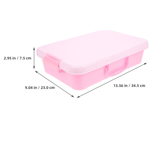 Sand Table Storage Box Sandbox Sand Tray Abs Pink 2