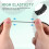 2 Pcs Stylus Pen Fixing Rope 30.00x0.80x0.30cm Black 7