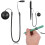 2 Pcs Stylus Pen Fixing Rope 30.00x0.80x0.30cm Black 9