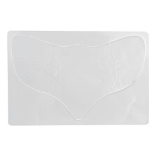 Chest Wrinkle Reducer, Anti Wrinkle Silicone Pad for Skin Tone Improvement, Washable & Reusable, Non-Toxic & Eco-Friendly, Small Size