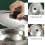 Multipurpose Pot Pan Lid Round 2pcs 10.8in 7
