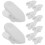 10pcs 360 White Earphone Lavalier To Rotate 8