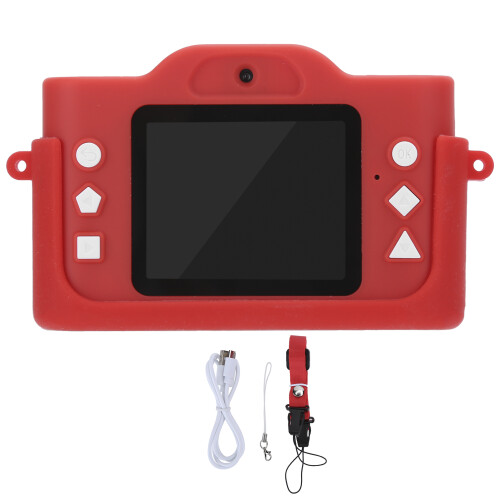 Adventurous Digital Video Camera For Young Explorers, Complete With Shockproof Shell And Built-in Puzzle Games