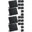 2 Sets Rewritable Small Blackboard The Pen Pvc Mini 5