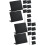 2 Sets Rewritable Small Blackboard The Pen Pvc Mini 7