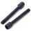 12 Pcs Brass Electric Guitar Tremolo Bridge Saddle Clamp Lock String Screw/String Through Screw Black 3