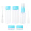 Environmentally Friendly Materials Empty Sample Jars, Refillable Cosmetic Container Non-Toxic Material Secure Sealing Performance, Travel Size For 1