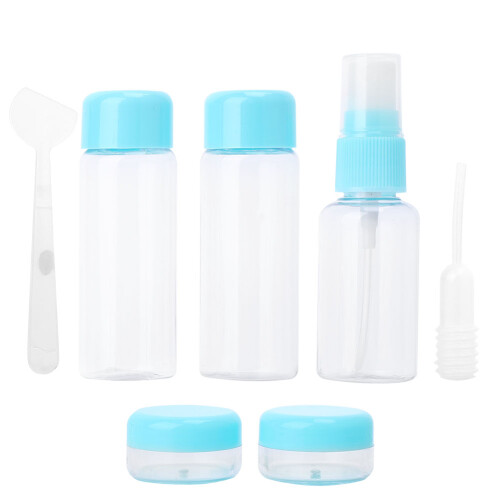 Environmentally Friendly Materials Empty Sample Jars, Refillable Cosmetic Container Non-Toxic Material Secure Sealing Performance, Travel Size For