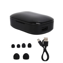 Symphony Of Sound: Multipurpose Power Bank Earbuds, Ultralong Battery Life With2000Mh Capacity, High Stability, Noise Cancelling, Touch Control,