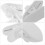 10pcs 360 White Earphone Lavalier To Rotate 6