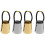 4Stk Metall Haarbänder Ponytail Holder Elastische Haargummis Bunt 1