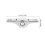 8pcs Steel Sliding Door Pulley Roller Set Smooth Operation 3
