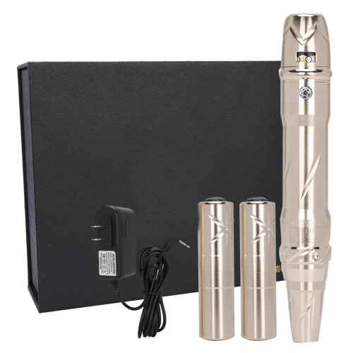 Tattoo Pen Machine with Anodized Finish, Continuous Operation & Adjustable Speed, Unibody Design for Enhanced User Experience in Multi-Functional