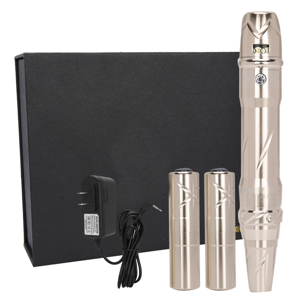 Tattoo Pen Machine with Anodized Finish, Continuous Operation & Adjustable Speed, Unibody Design for Enhanced User Experience in Multi-Functional
