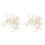 200Pcs Golden Silver Ear Wire Hooks Earring Findings with Spring Ball 1