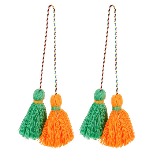 2Pièces Pompons Décoratifs En Coton Pour Rideaux DIY
