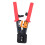 Pass Through RJ45 Crimping Tool CAT6 CAT5E Ethernet Wire Stripper Red 7