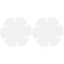 2Pcs DIY Patchwork Bowl Mat Template White Sewing Ruler Set