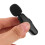 4Sets Compact Wireless Lavalier Mic ABS Clip-on Lapel Microphone Black 10