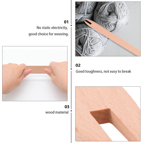 Weaving Tool Shuttle Diy Knitting Craft Repair Sewing Accessories 2