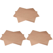300Pcs Light Brown Oven Parchment Paper Sheets Non-Stick Baking Paper