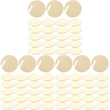 90Pcs Reusable Acrylic Golden Drink Markers Decorative Wine Tags