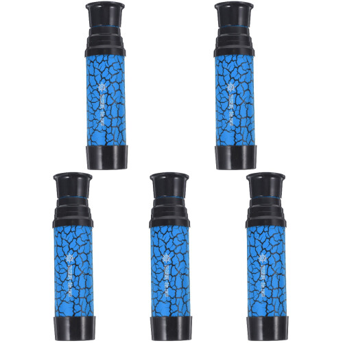 5Pcs Lightweight Blue Children Monocular Acrylic Fun Science Accessory