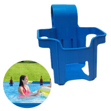 Poolside Relaxation Tools, 2Inch Round Top Bar Fit, Above Ground Pool Accessories, No-Spill Drink Holders Keeping Drinks Within Reach, Poolside Cup