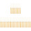 32Pcs Polyester Graduation Tassel Pendants Gold DIY Ornament 1