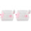 2Pcs Compact Portable Hamster Carrier Cage Plastic Box for Outdoor Use 1