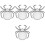 4Pcs Multi-Color Trays for Fruit Storage and Dessert Serving 1