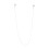2Pcs Silver Metal Eyeglasses Cord Sunglasses Chain Mask Hanging Strap 1