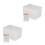 200Pcs Lightweight White Epe Pouches Scratch Resistant Shipping Bags 1
