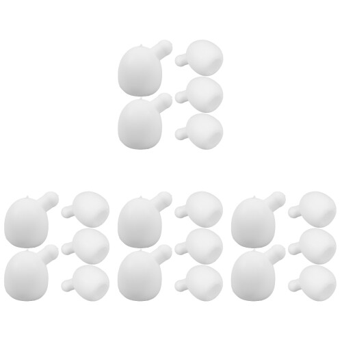 20Pcs Tpr Insert Bubble Replacement for DIY Doll Making