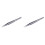 2Pcs Precision Angled Metal Tweezers for Tiny Component Handling 1