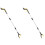 2Pcs Reusable Yellow Trash Picker Grabber Foldable Aluminum Tool 1