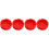4Pcs Red Silicone Beverage Pad Lightweight Holder 1