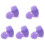 20Pcs Durable Clarinet Thumb Rest Cushion Soft Support Purple 1