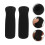 2Pcs Thick Black Cane Handle Grip Replacement Soft Sponge Crutch Grips 9